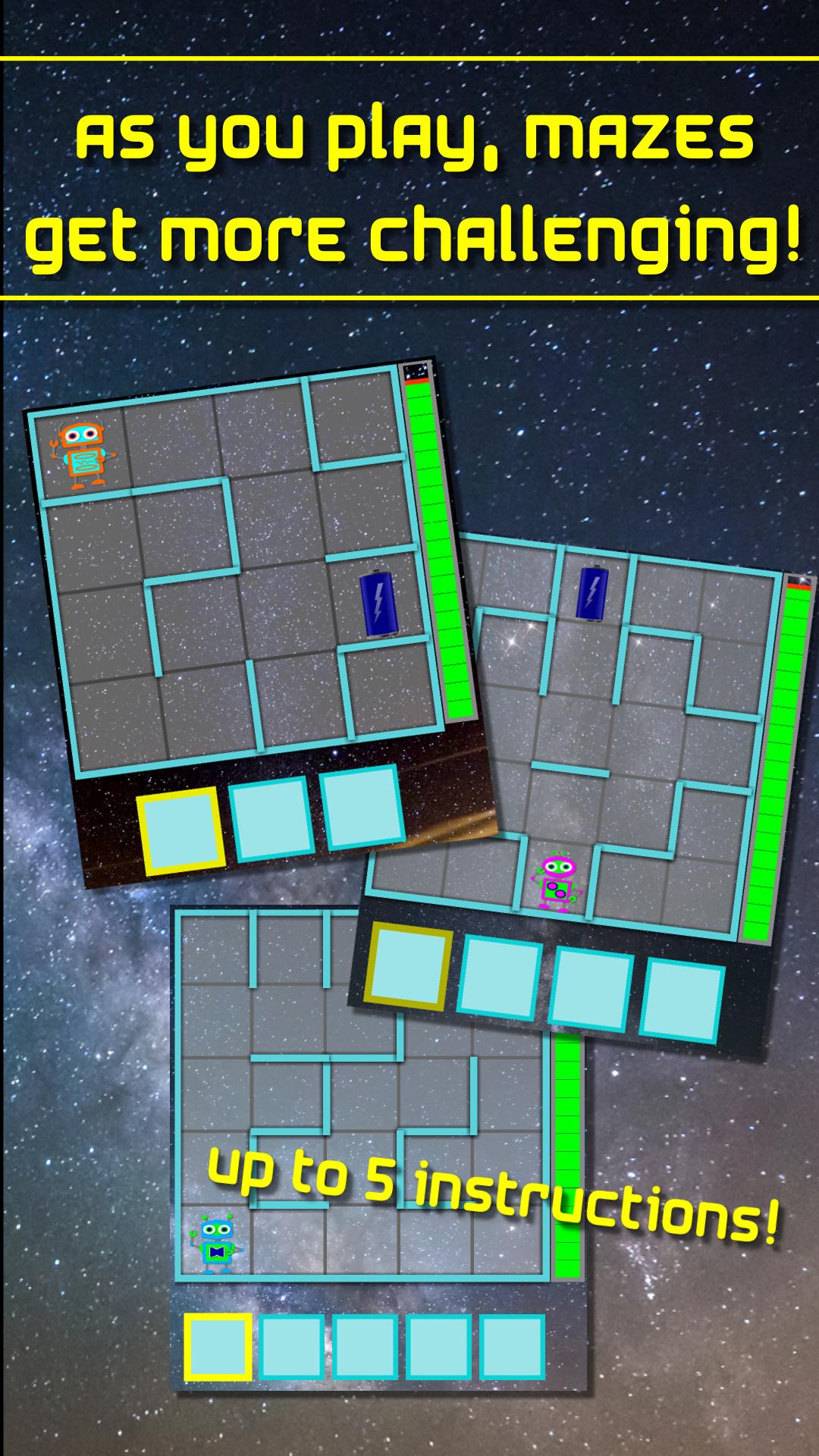 Robot Maze - Puzzle Game