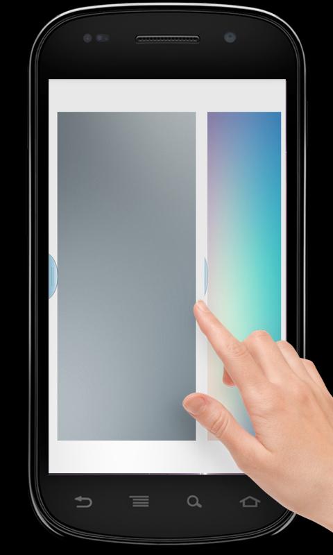 Leather Zip Screen lock