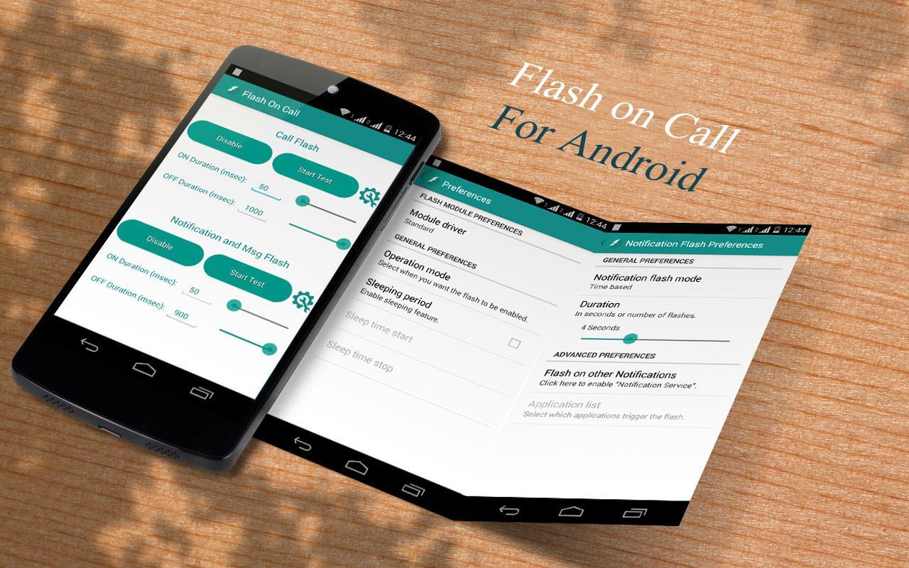 Flash On Call & Notification