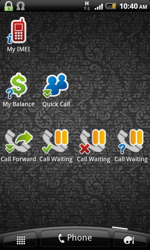Dialpad Shortcut Widgets