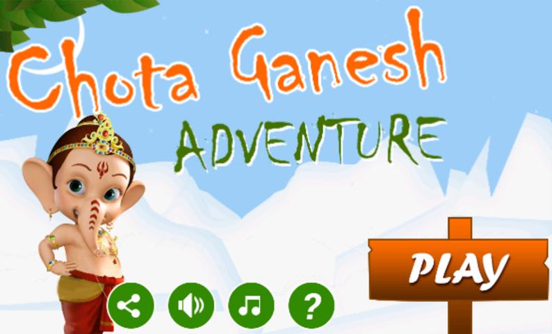 Cute Ganesha Adventure
