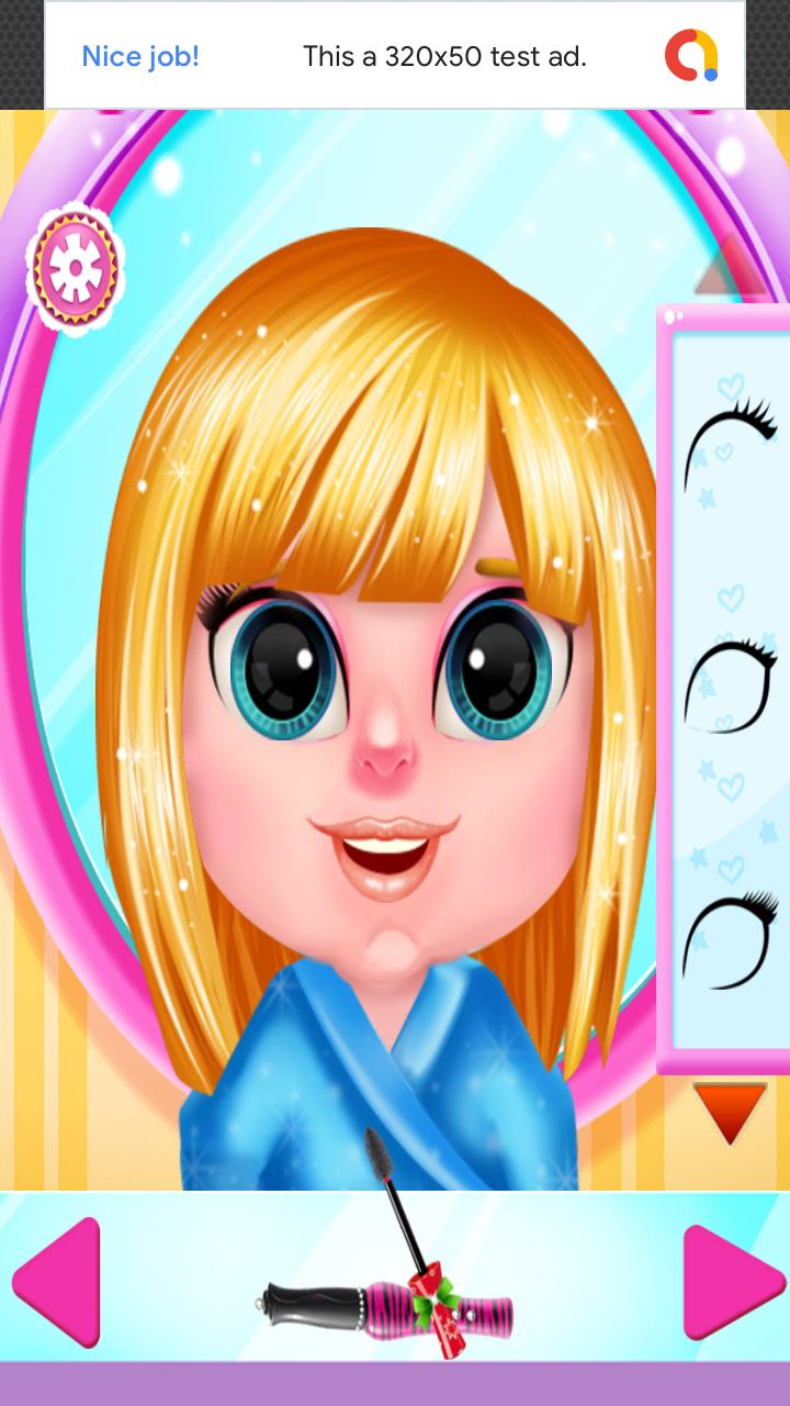 Baby Girl Beauty Salon Hair Spa Makeup Dress