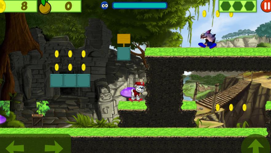 Paw Puppy Skater Jungle Run