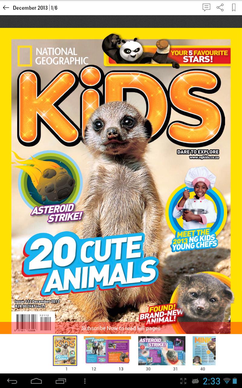 SA: National Geographic Kids