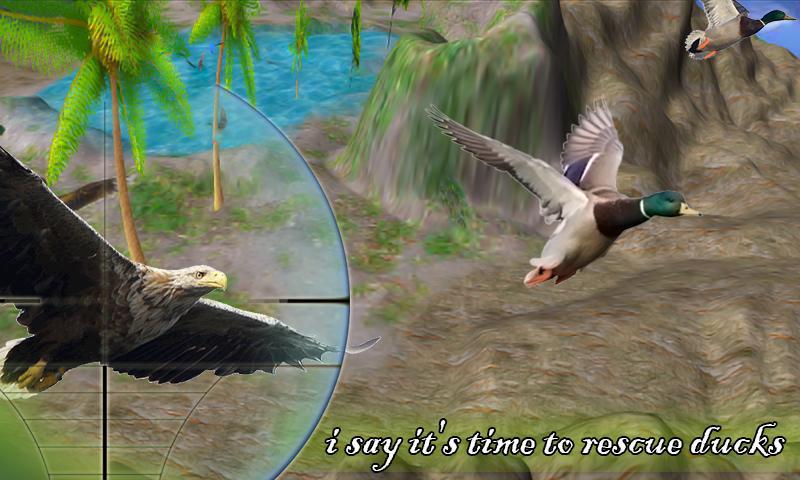 Duck Rescue Wild Eagle Attack