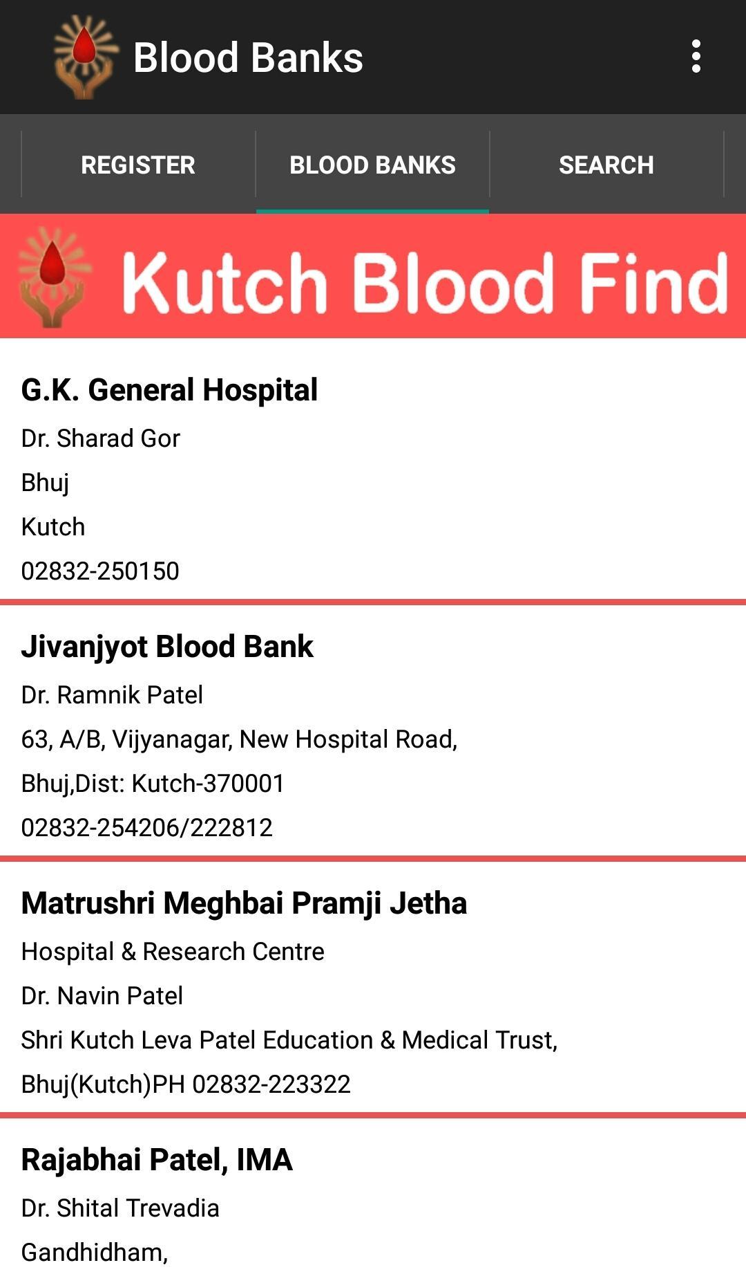 Kutch Blood Find