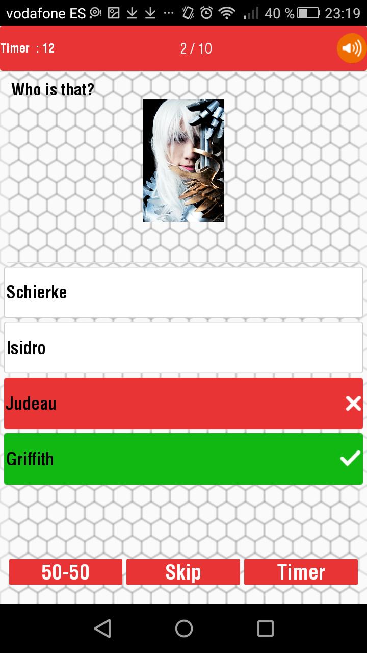 Berserk Cosplay Quiz