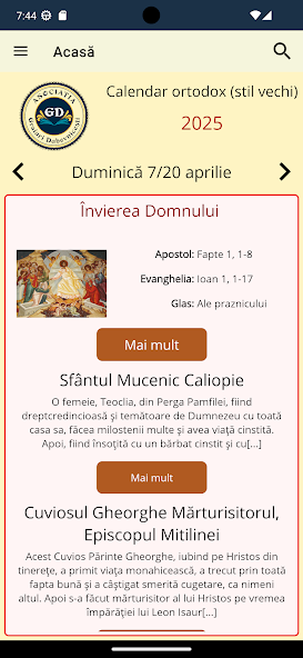 Calendar ortodox (stil vechi)