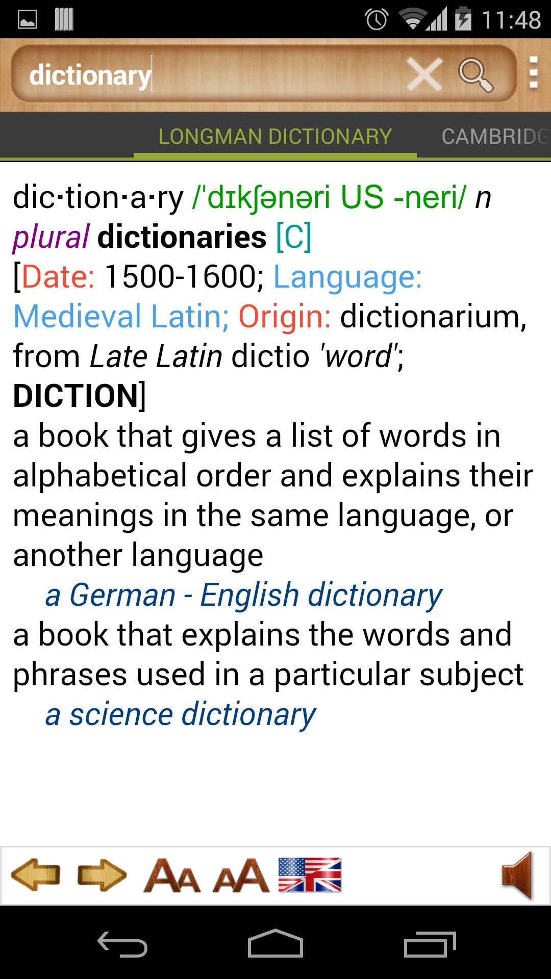 Power Dictionary