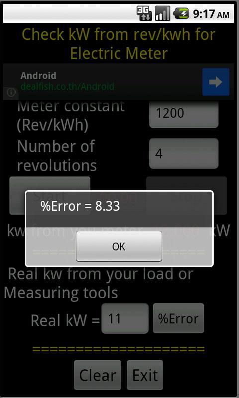 CHECK KWH METER