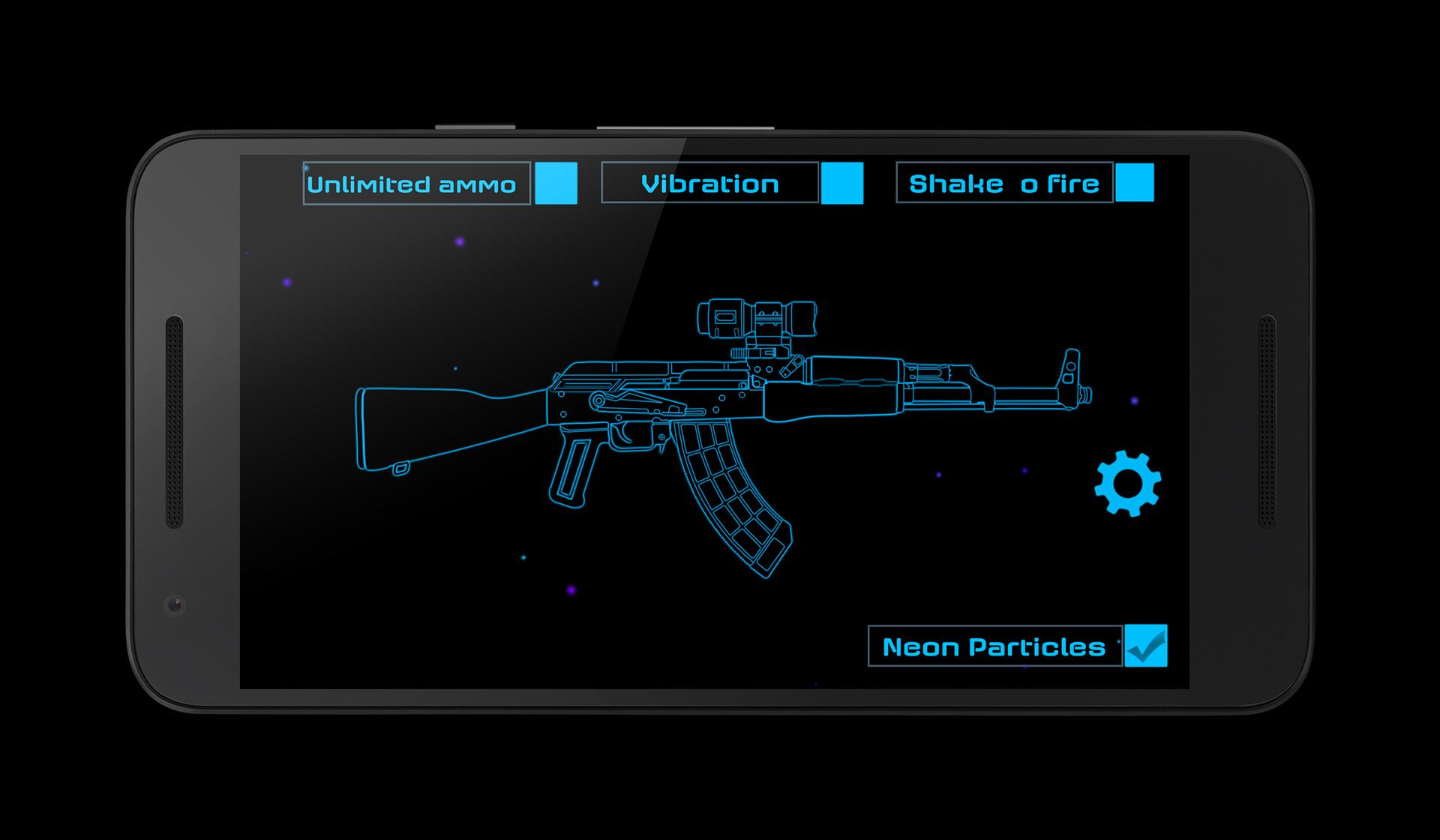 Neon Gun Siumulator
