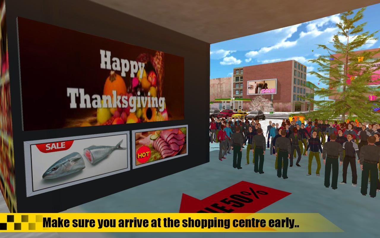 Black Friday Holiday Snow Taxi