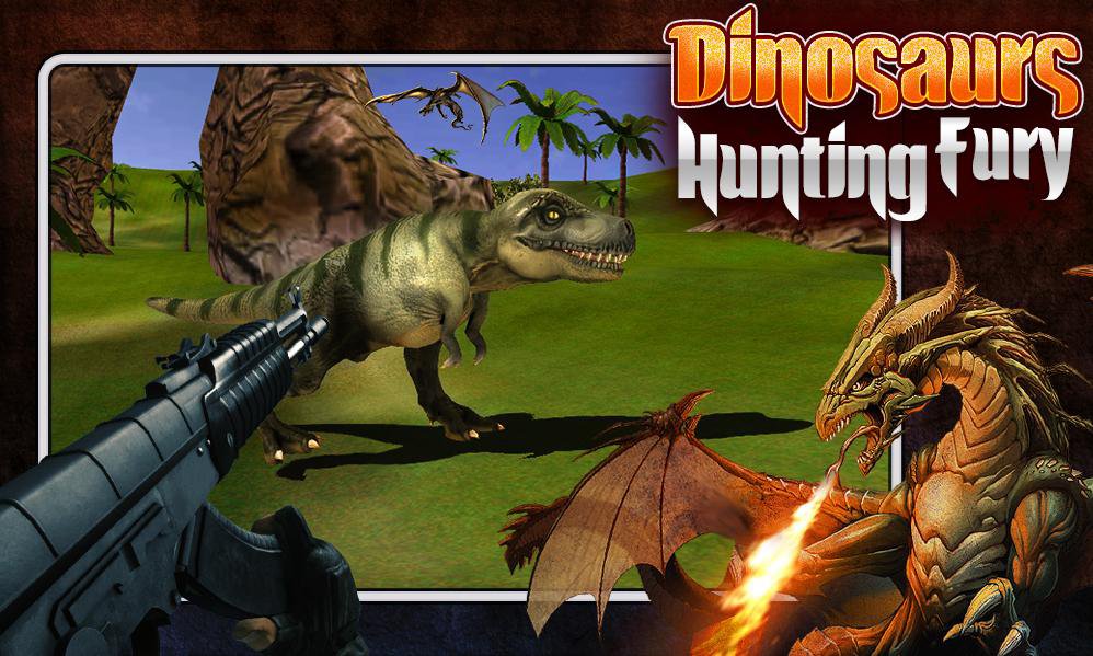Dinosaurs Hunting Fury