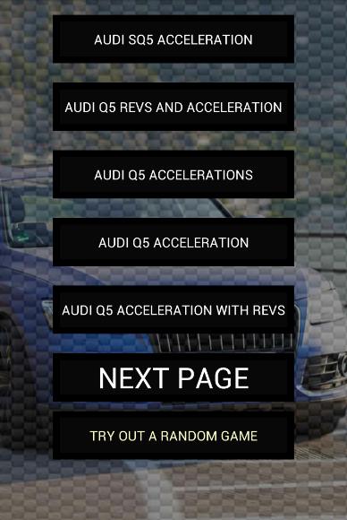 Engine sounds of Q5 SQ5