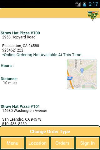 Straw Hat Pizza
