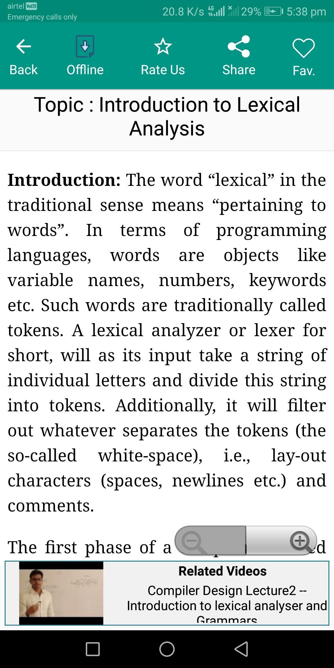 Compiler Design: Software