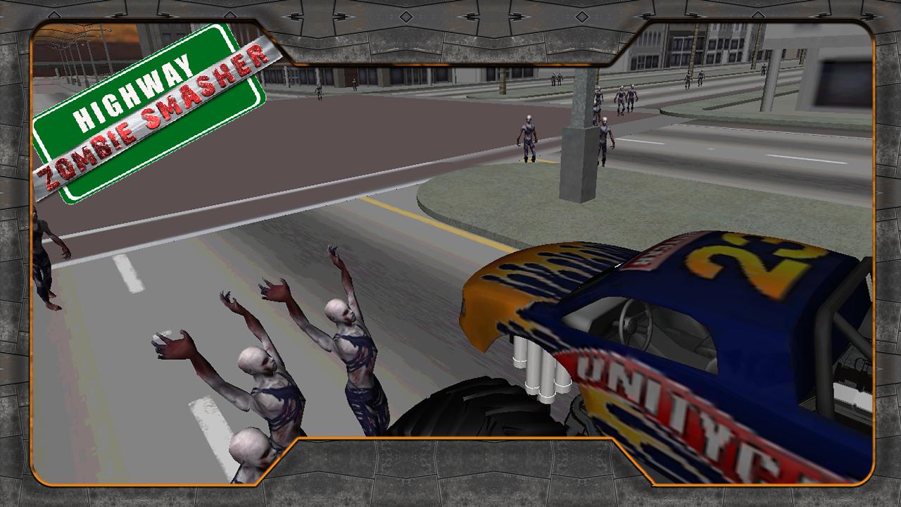 Highway Zombies Smasher 3D