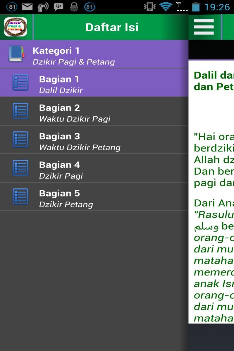 Dzikir Pagi dan Petang