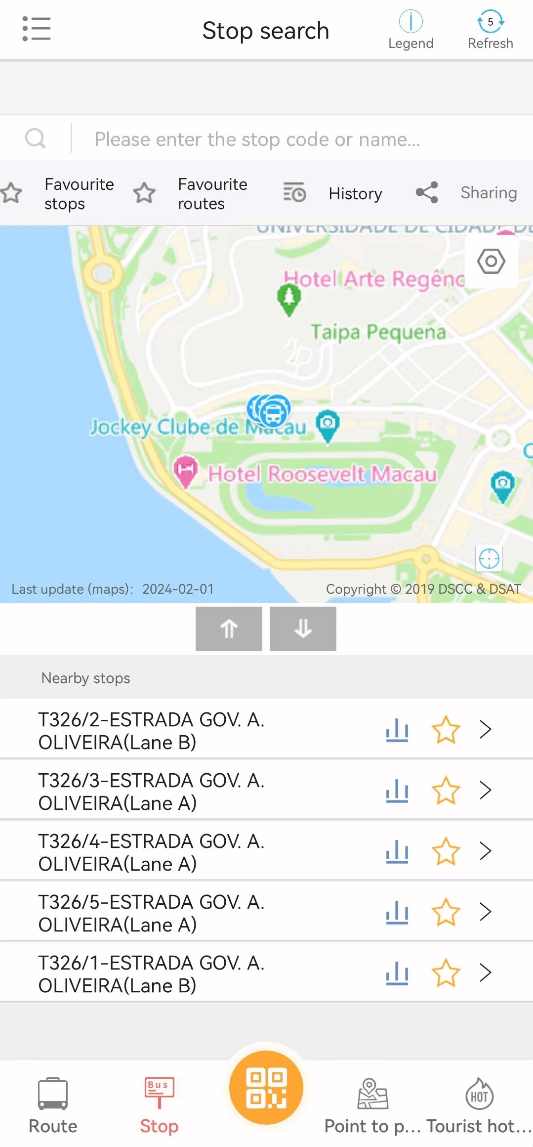 Bus Traveling System