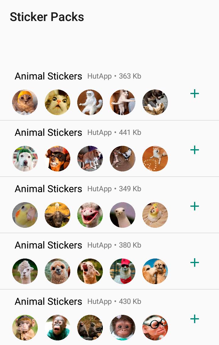 Animal Stickers