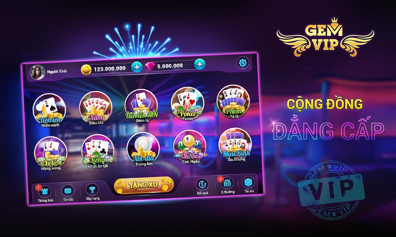 Gem VIP - Game Bai Doi Thuong