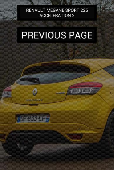 Engine sounds of Megane