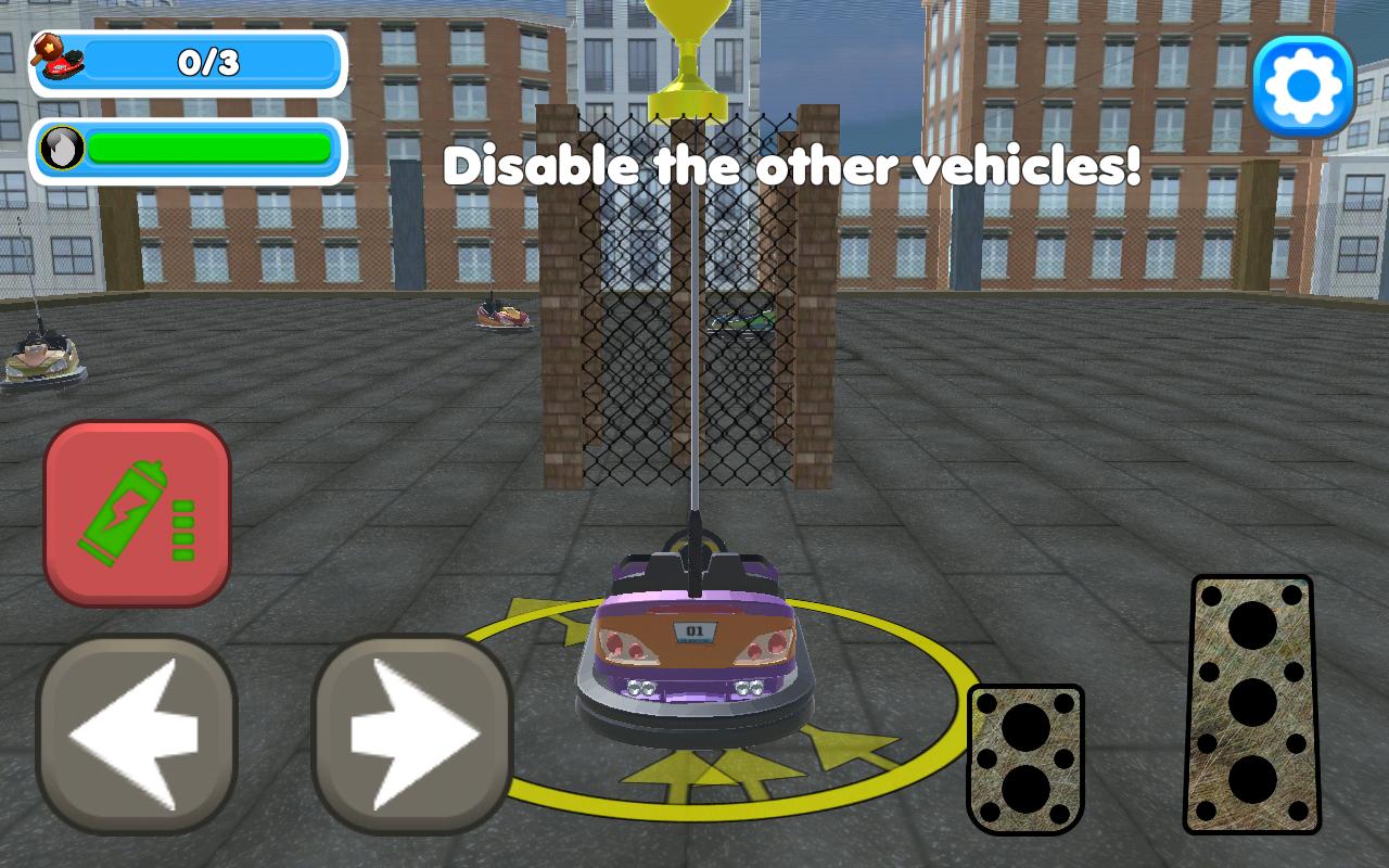 Bumper Cars Blocky Destruction