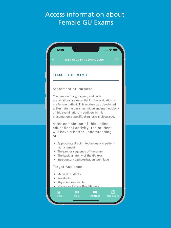 AUA Medical Student Curriculum