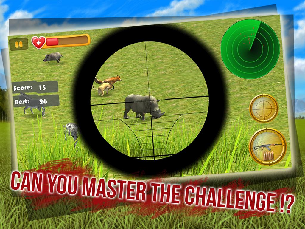 Safari Hunting: Animal Sniper