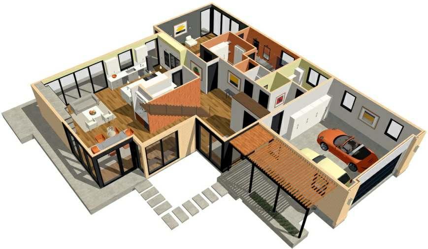 Complete 3D Design Home  Ideas
