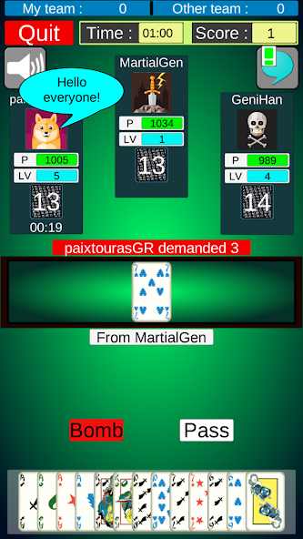 Tichu OnTheLine (Unreleased)