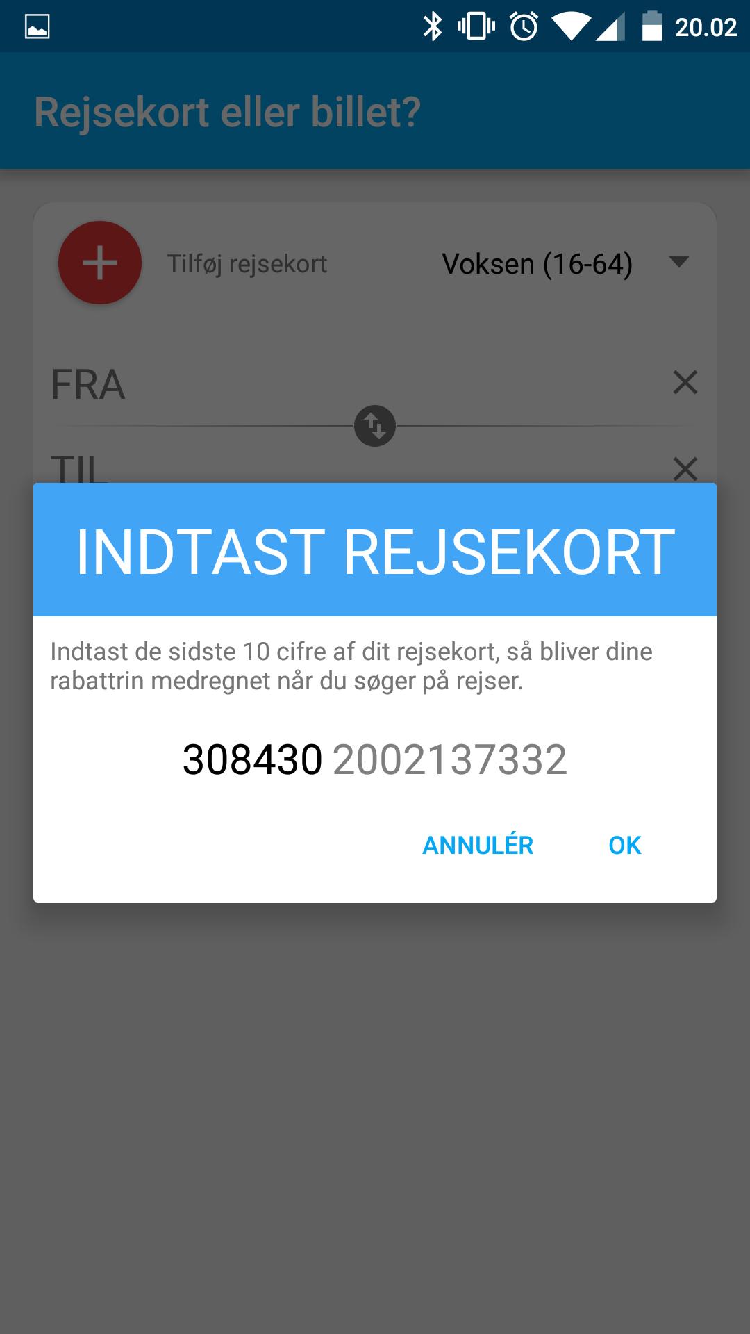 Rejsekort eller billet?