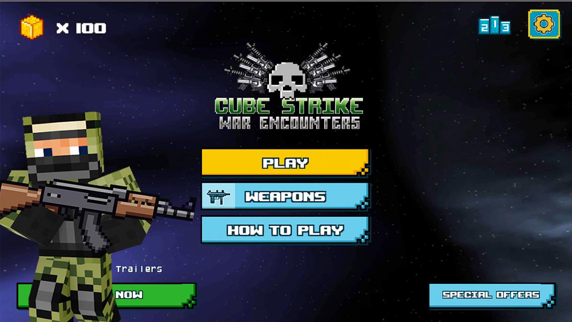 Cube Strike War Encounters