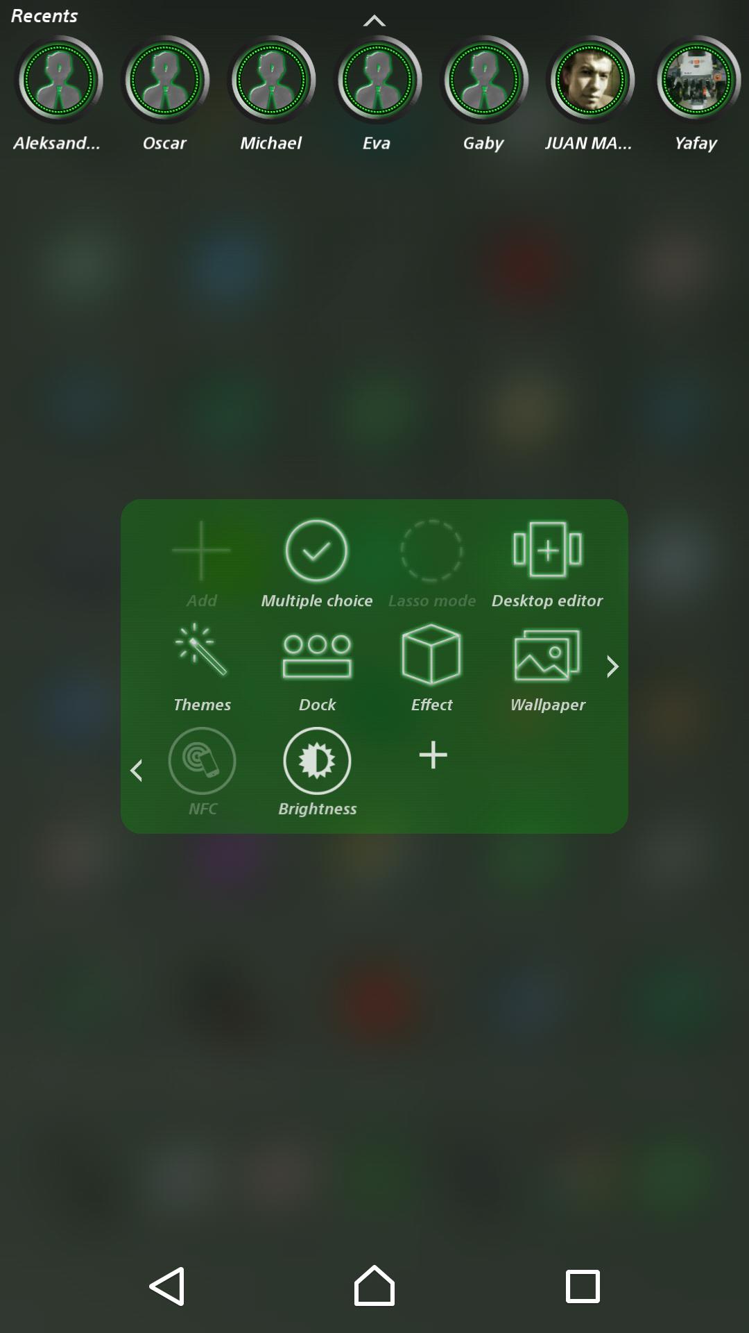 TSF Shell Theme Green Circle
