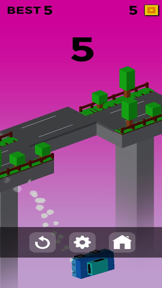 crossy road:car game