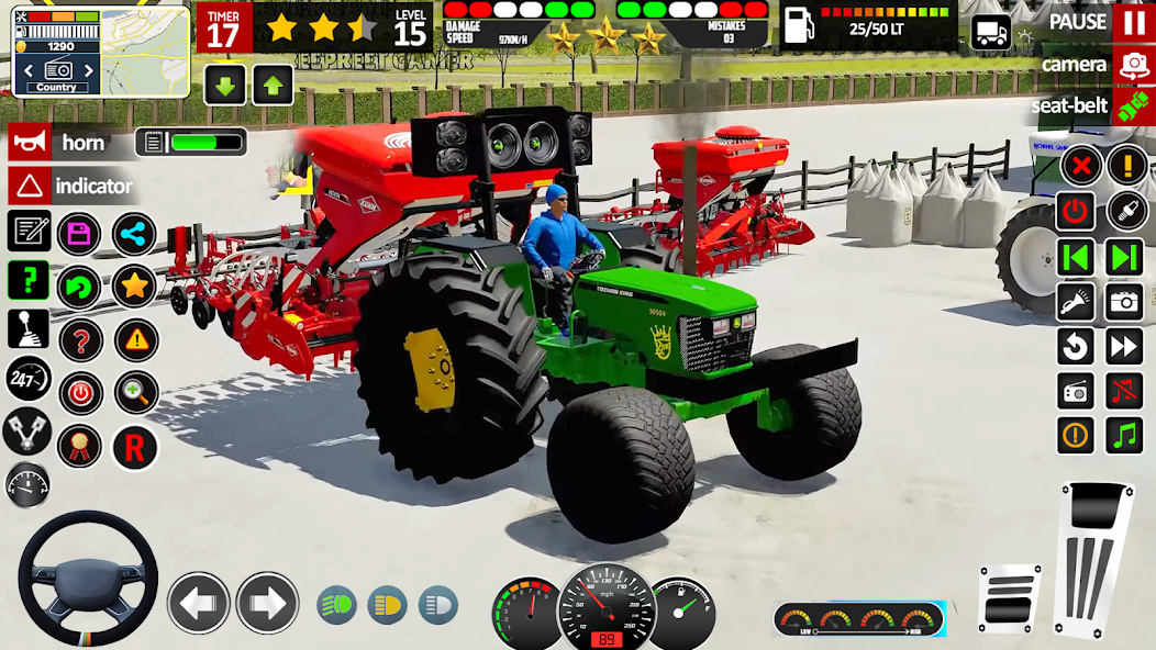 Indian Tractor Farm Simulator