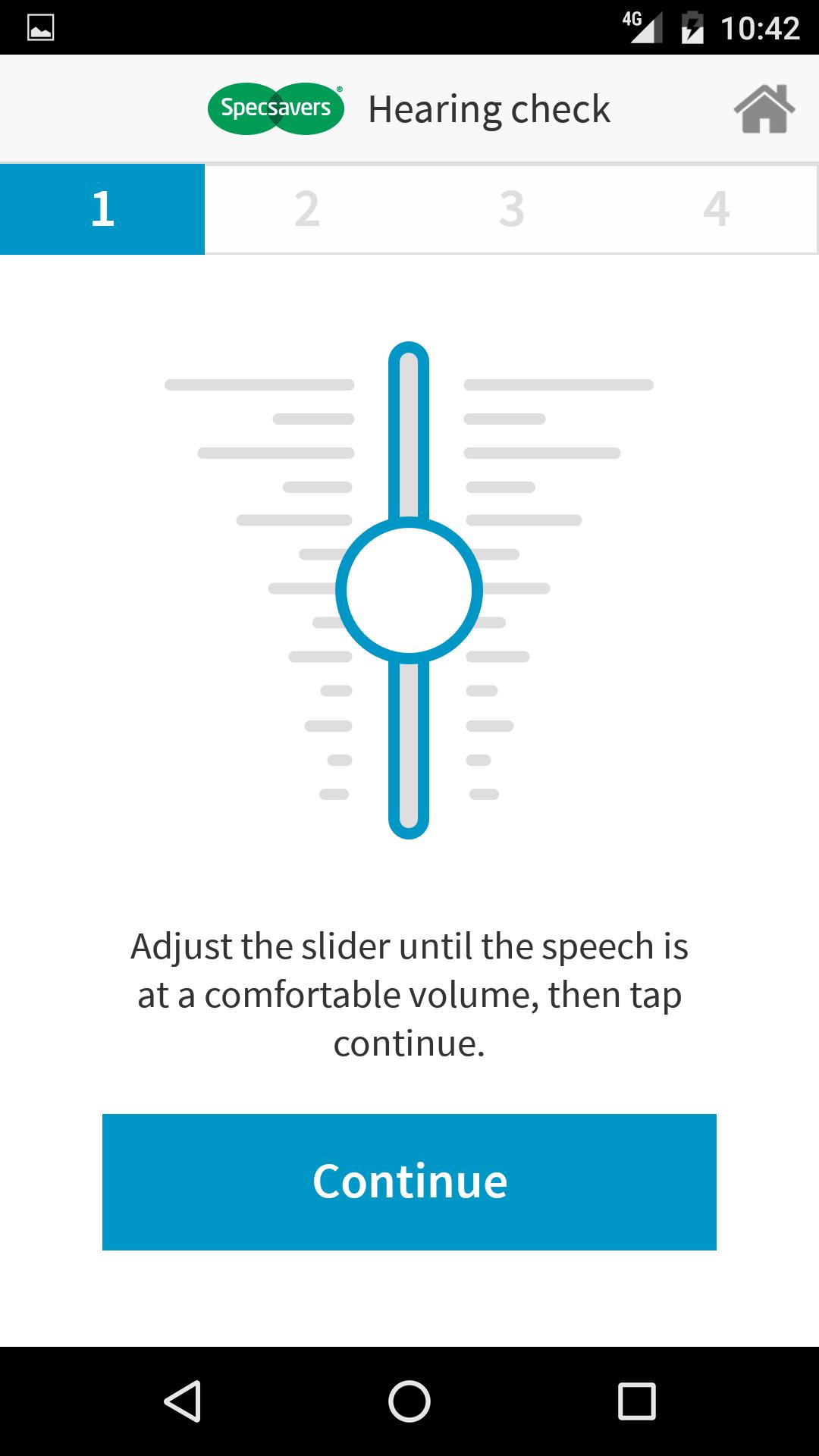 Specsavers Hearing Check