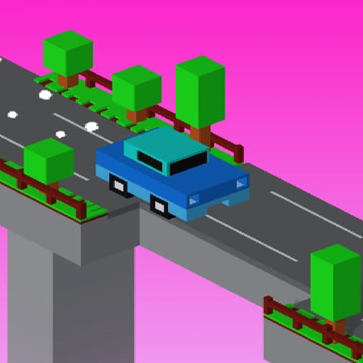 crossy road:car game