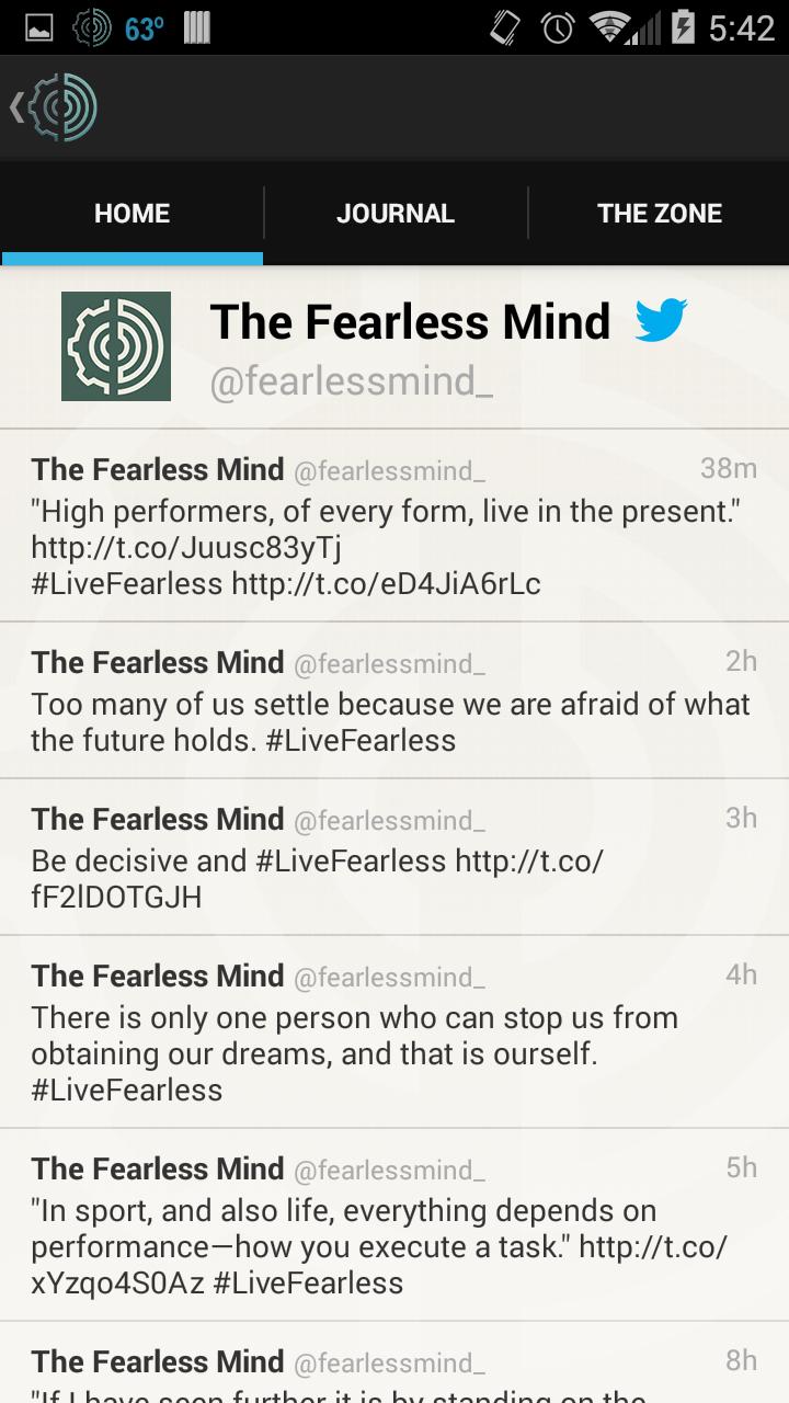 The Fearless Mind