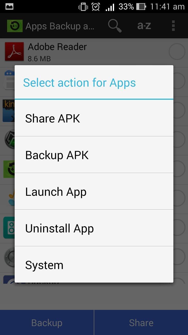 Apps Backup and Share