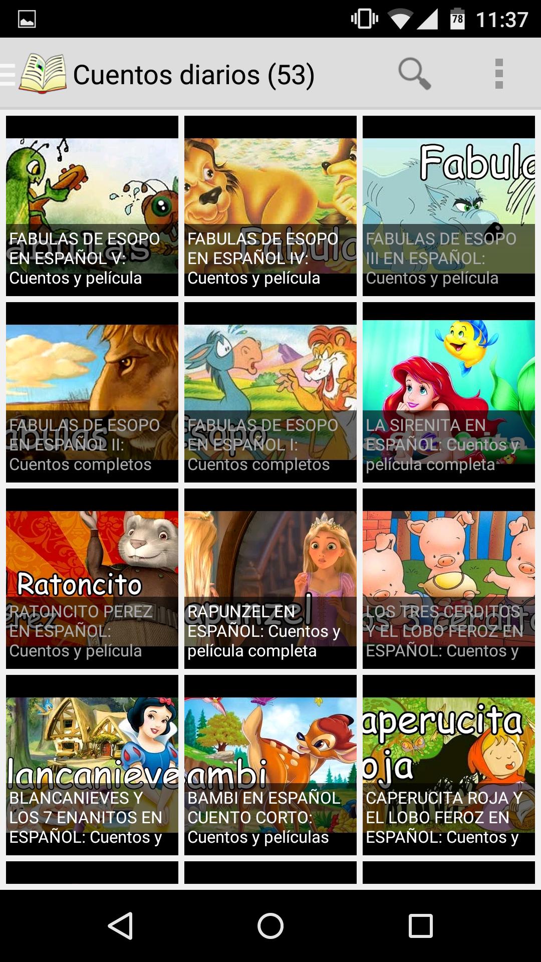 Audio cuentos infantiles