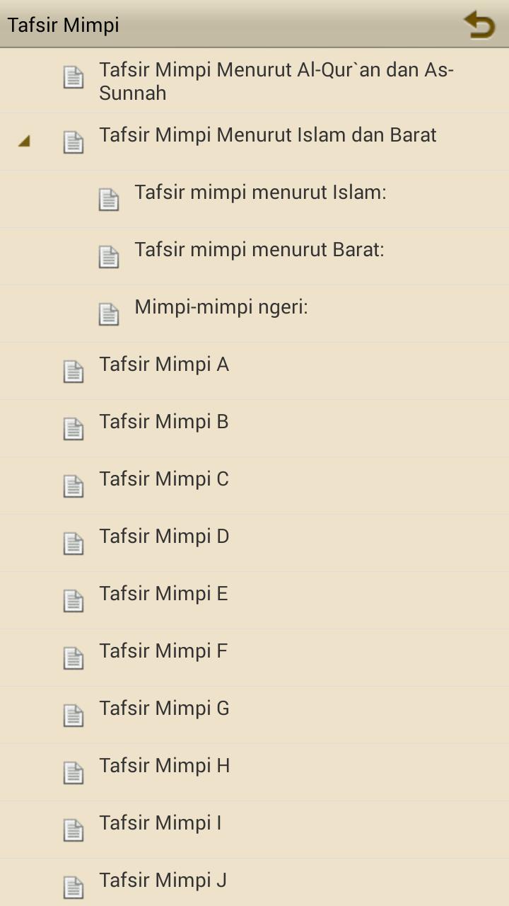 Tafsir Mimpi