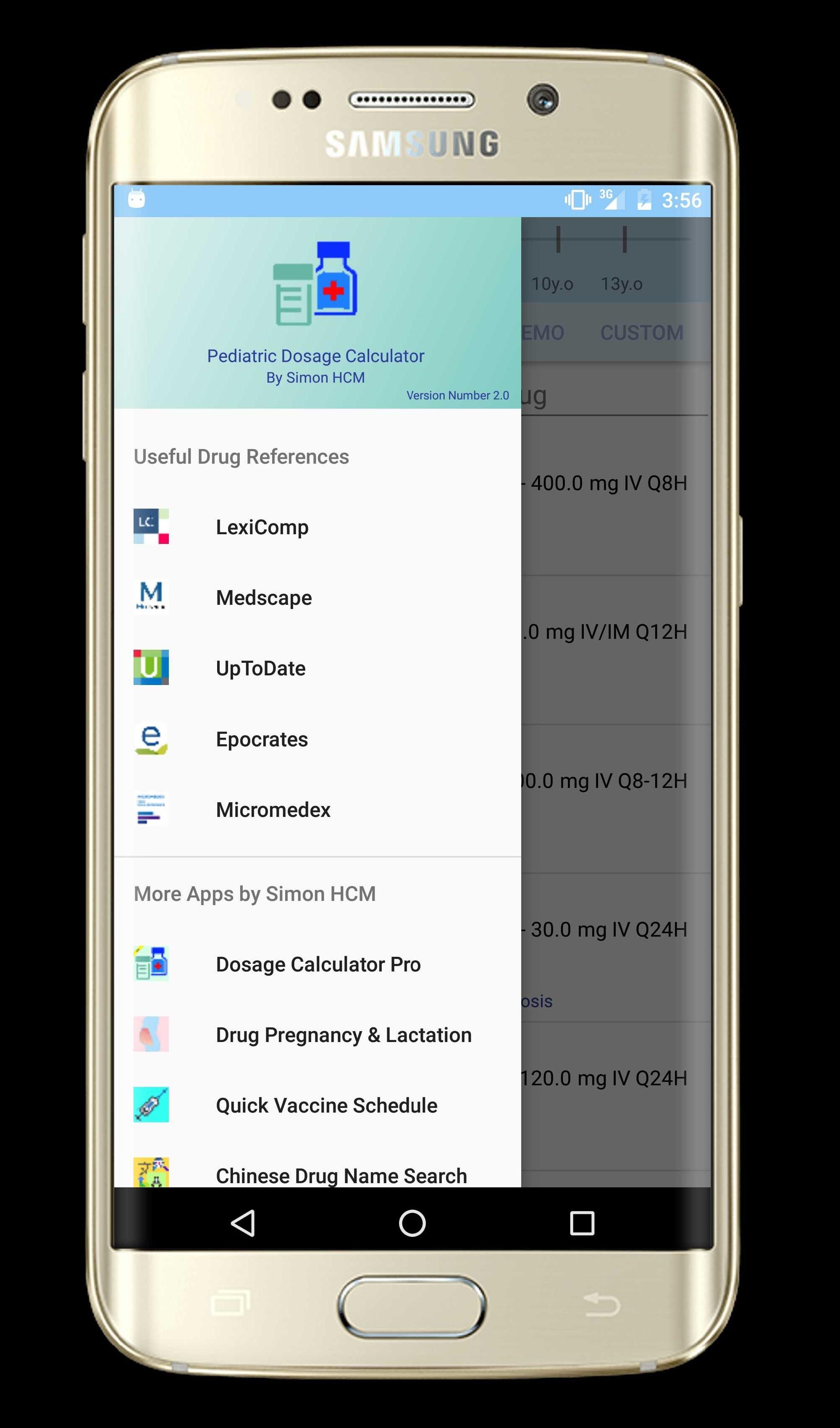 Pediatric Dosage Calculator