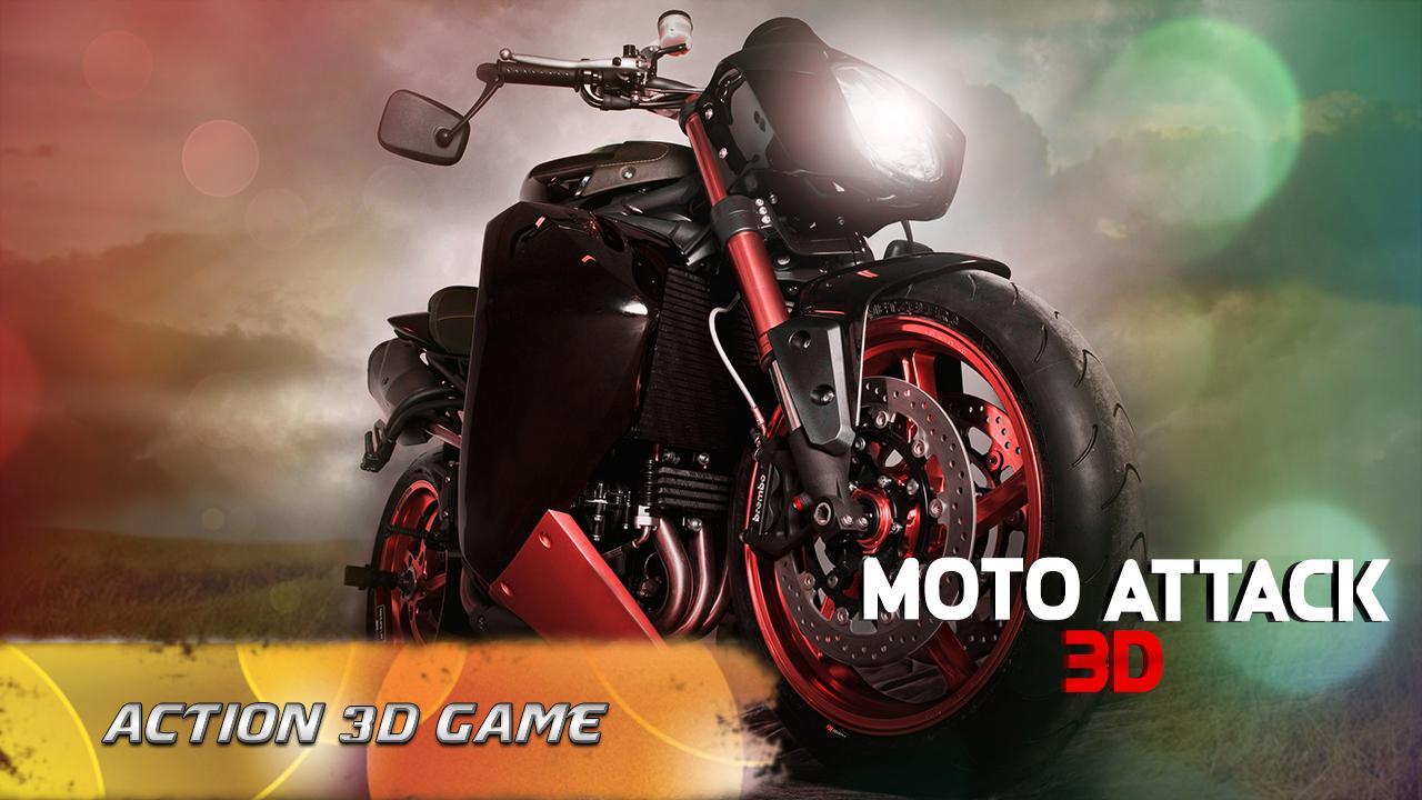 Moto Attack 3D Bike Race 2016