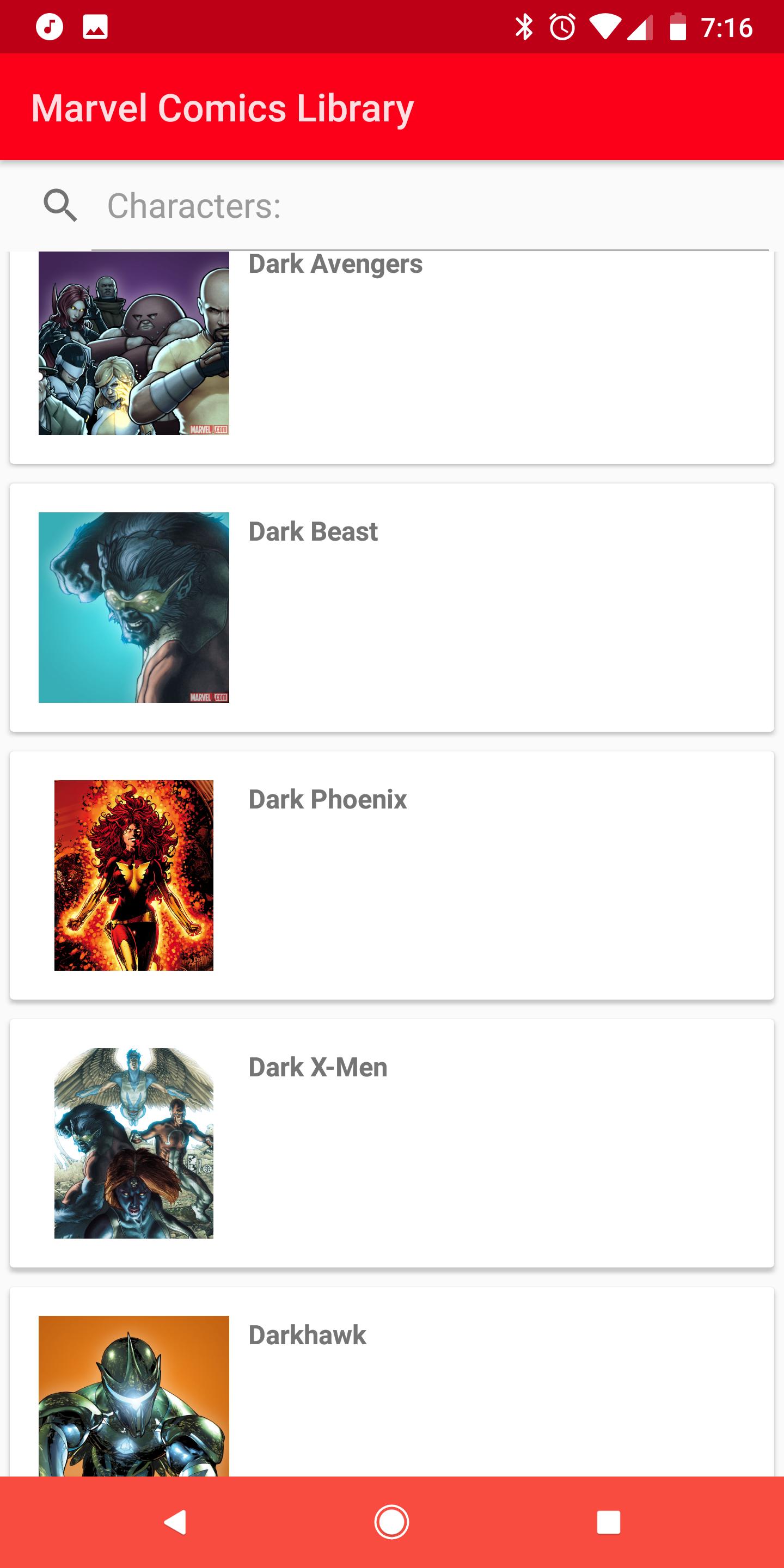 Marvel Comics Library