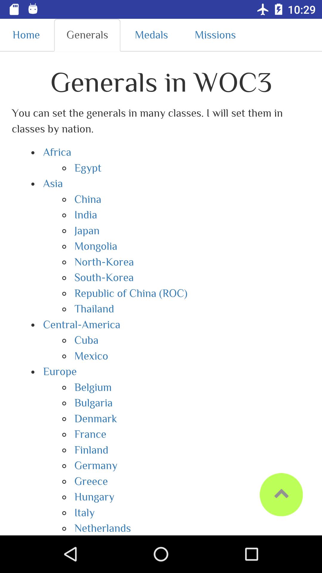 Guide for World Conqueror 3