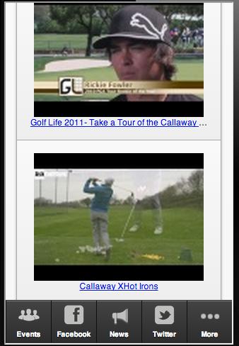 Callaway Owner's App