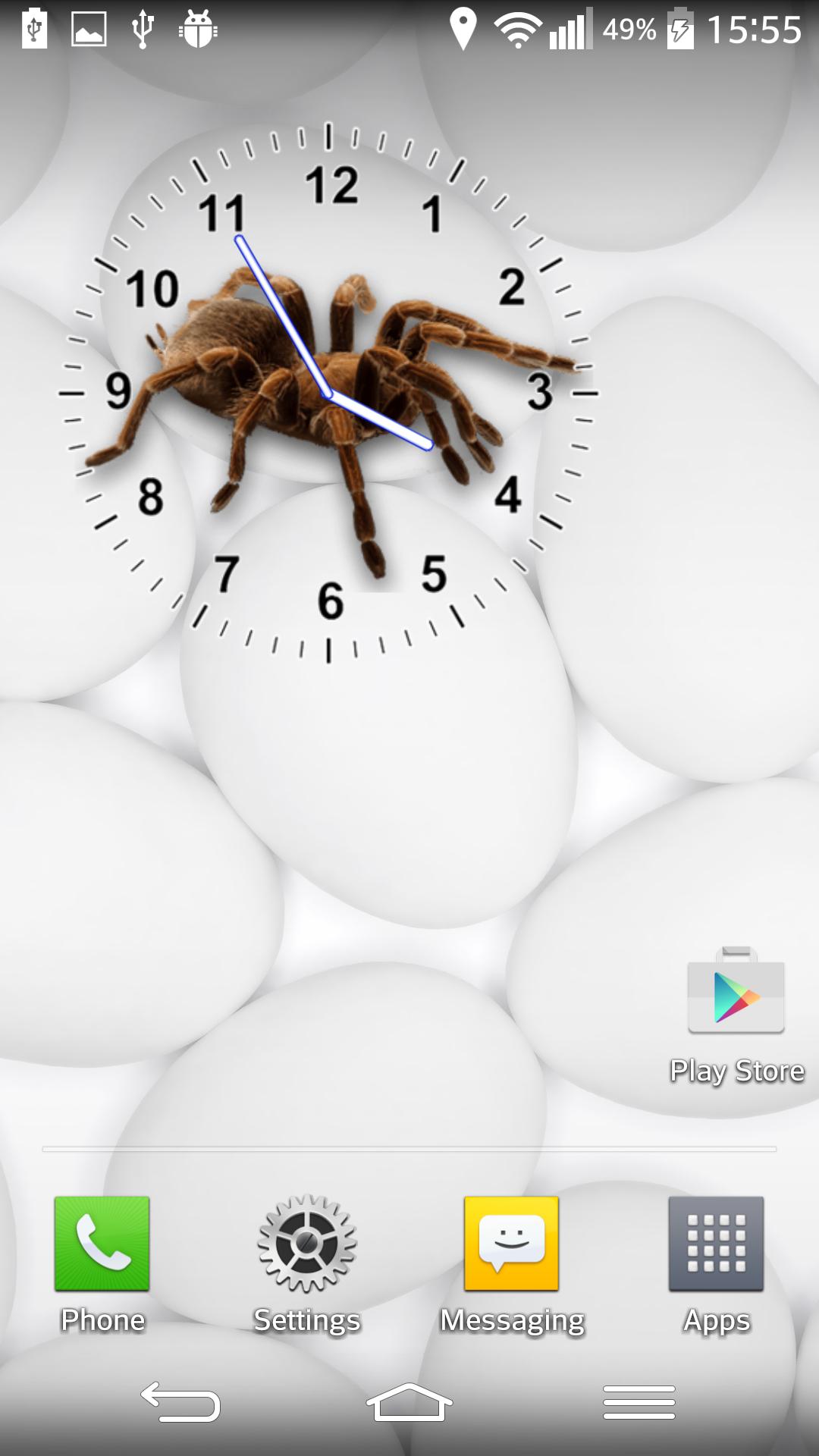 Transparent Analog Clock