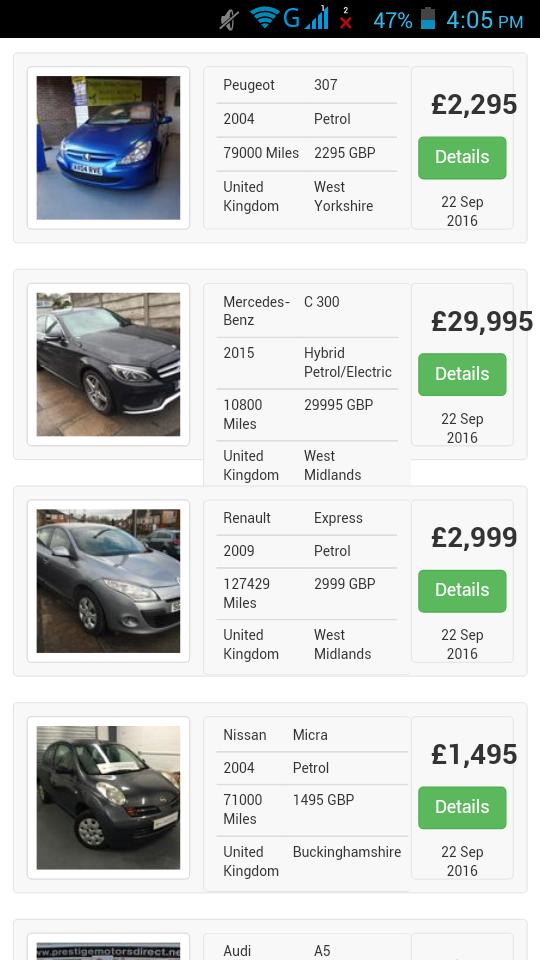 Buy Used Cars in UK