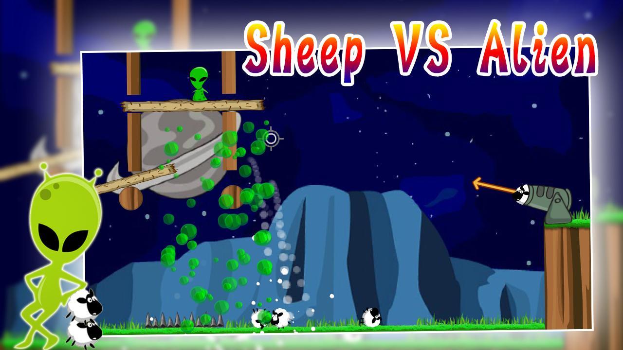 Sheep VS alien